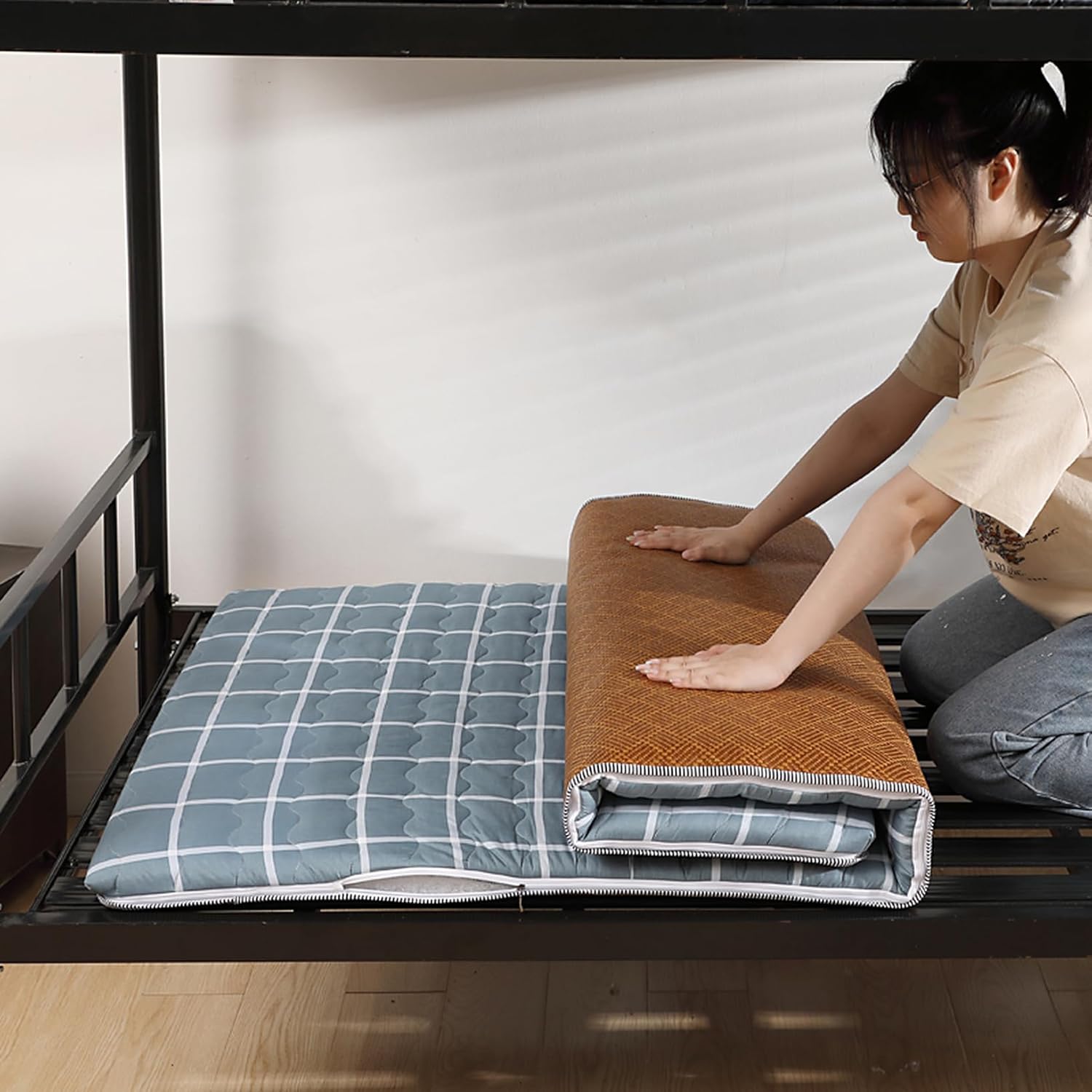 お布団工房 敷布団 寧々 シングル 高反発 腰ラク 100×200cm グレー Amazon｜お布団工房 敷布団 寧々 シングル 高反発 腰ラク 極厚